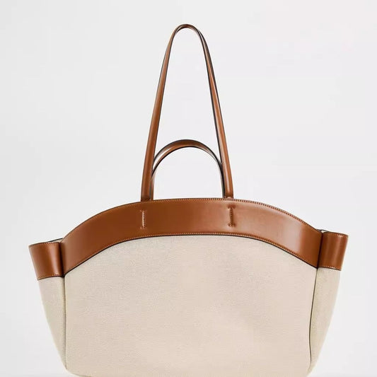 Women's Trendy Large Capacity Canvas Toto Fashion Tote Bags