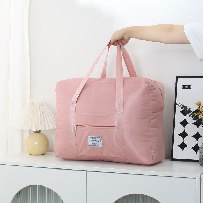 Women's Large Capacity Portable Quilt Buggy Folding Travel Bags