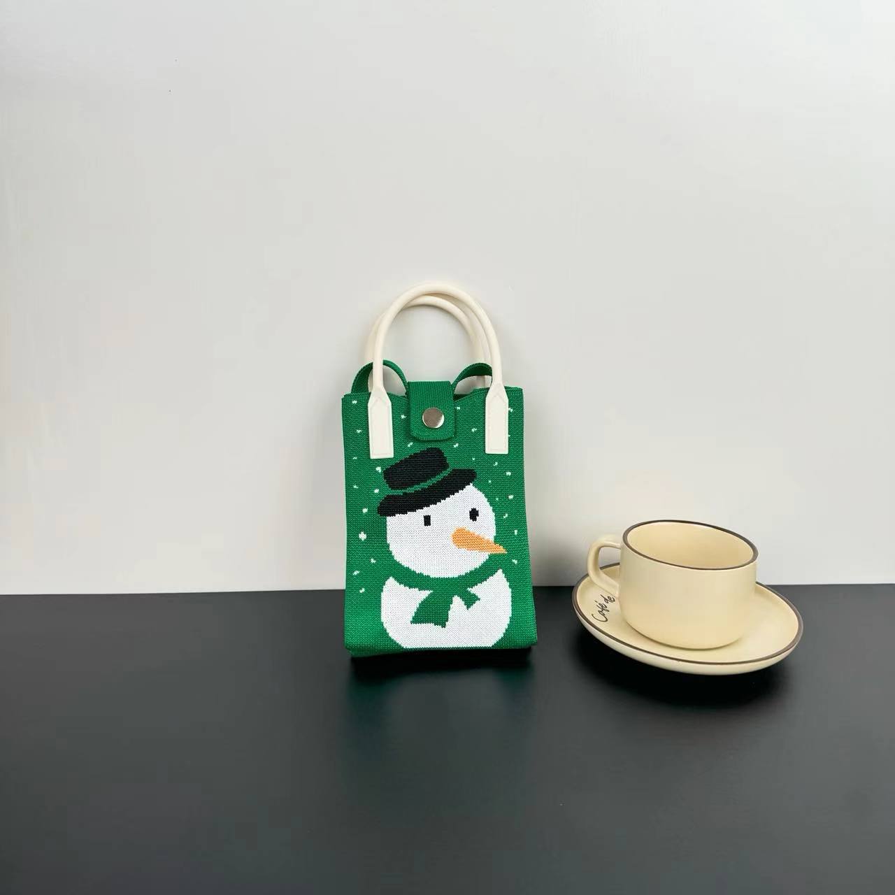 Festival Cartoon Knitted Mobile Series Personalized Phone Bags
