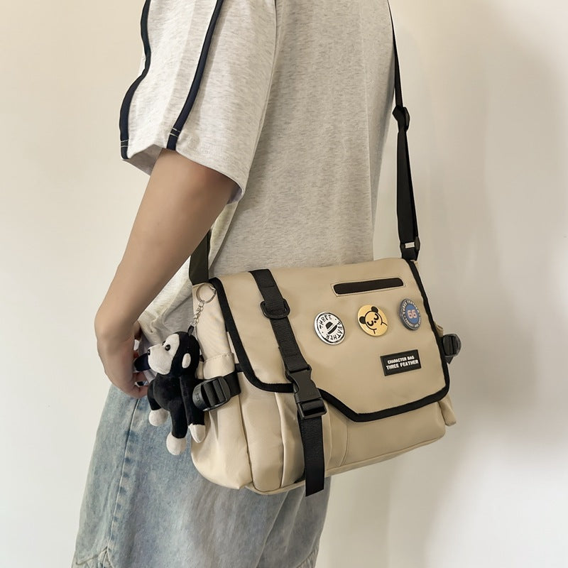 Men's For College Fashion Large Capacity High Men's Messenger Bags