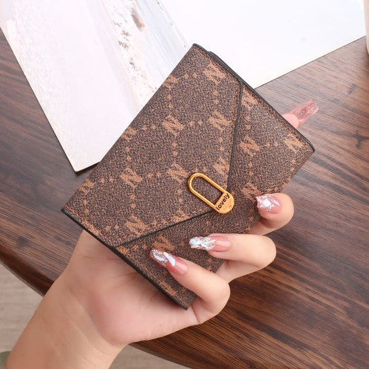 Women's Classic Trendy Simple Short Retro Ladies Wallets