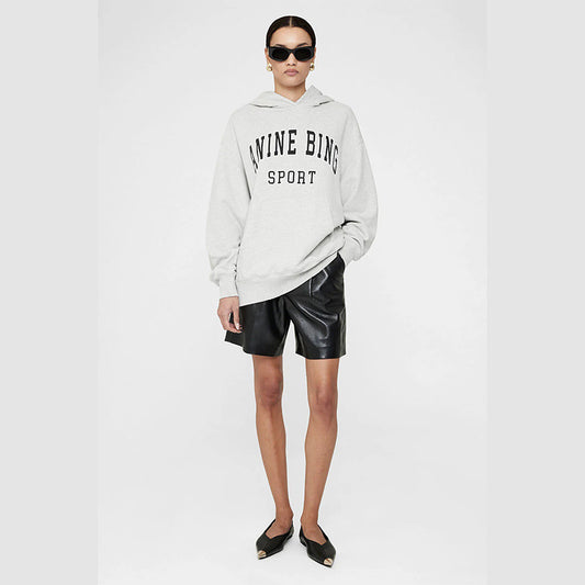 Women's Niche Front Printed White Edge Classic Sweaters