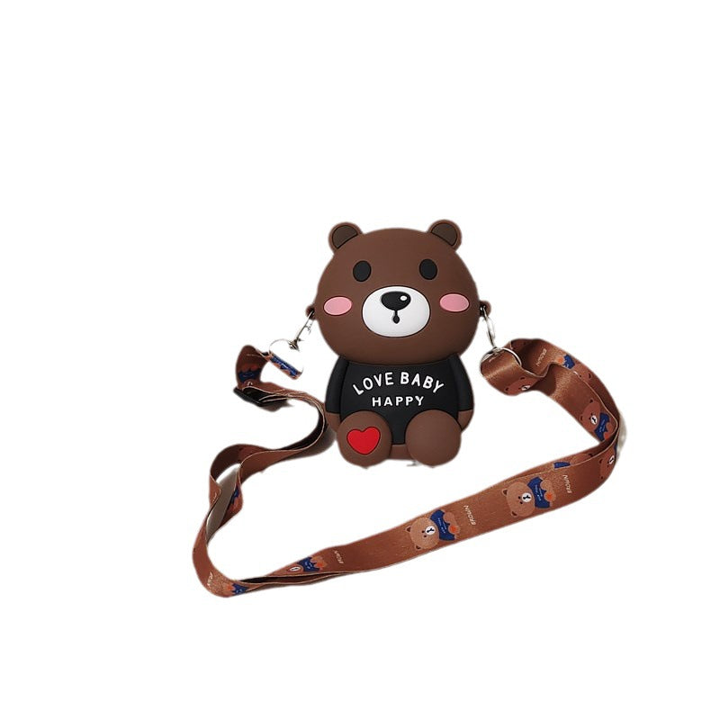 Children's Bear Cute Cartoon Gift Outing Change Children's Coin Purse