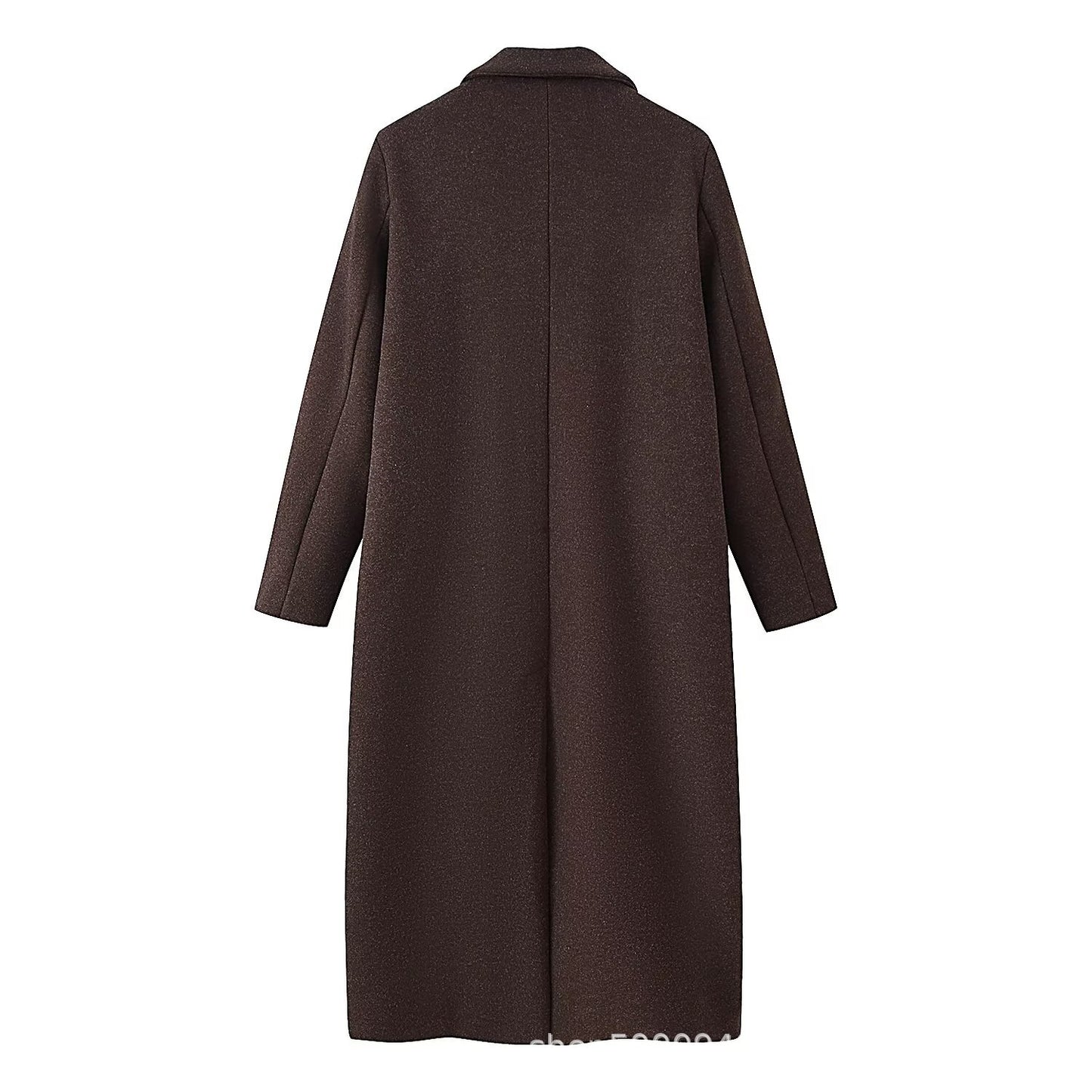 Women's Street Fashion Slim Fit Long Overcoat Coats
