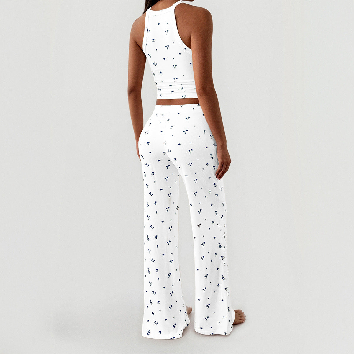 Beautiful Women's Yoga Sports Sling Two-piece Pants