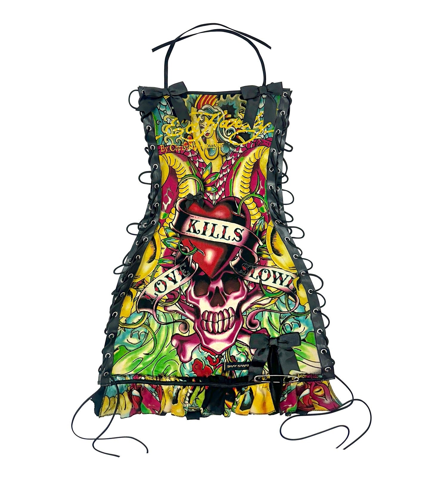 Fashion Retro Halloween Skull Positioning Printing Tops
