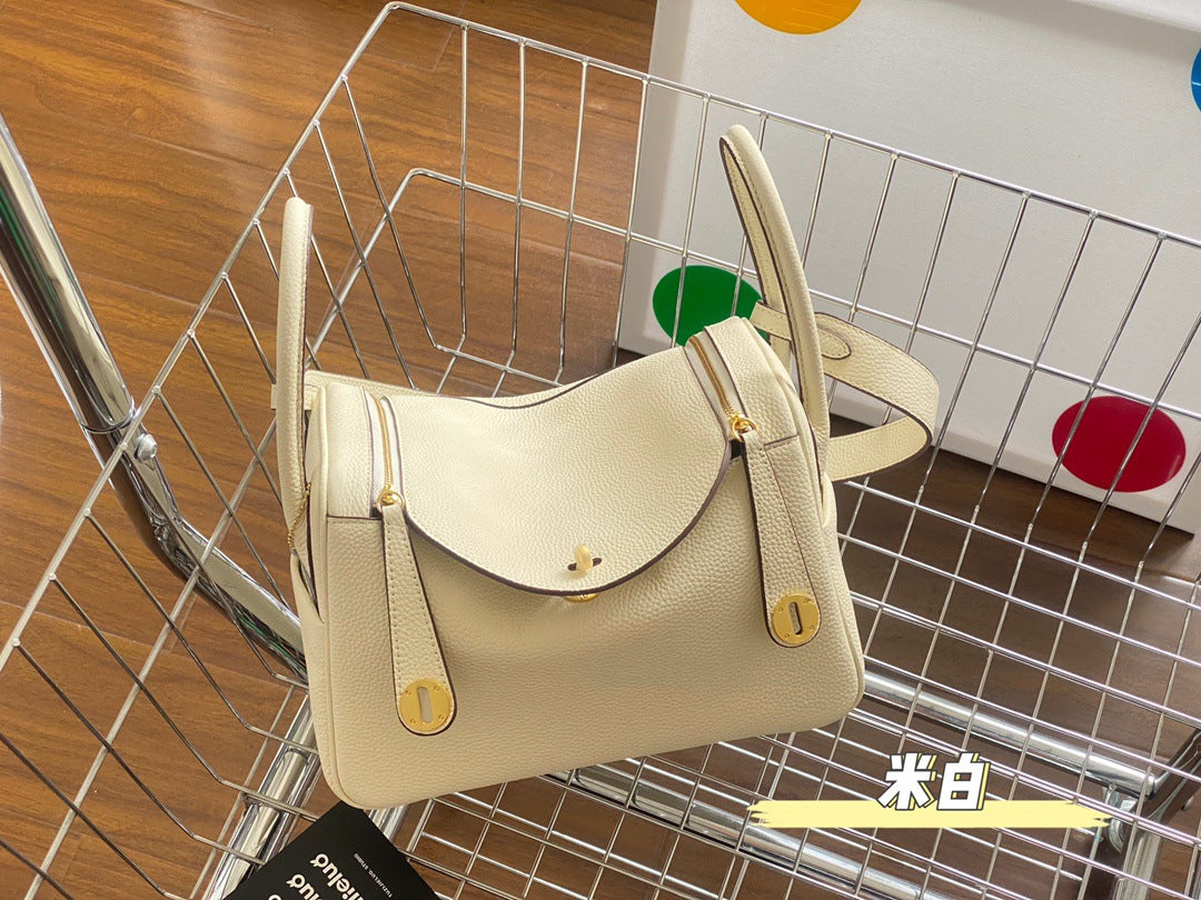 Women's Lindy Cowhide Underarm Pillow Advanced Texture Armpit Bags