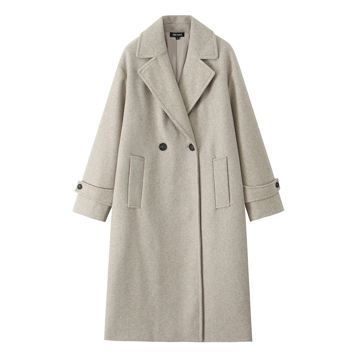 Women's Fashion Casual Three-color Soft Loose Overcoat Coats