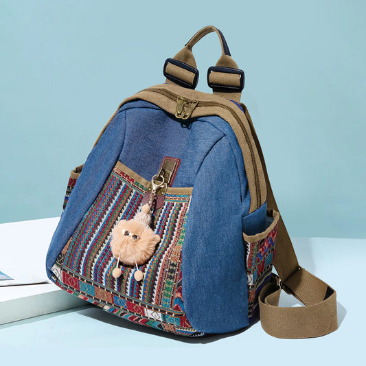 Women's Large Ethnic Style Fashionable Lightweight Mummy Backpacks