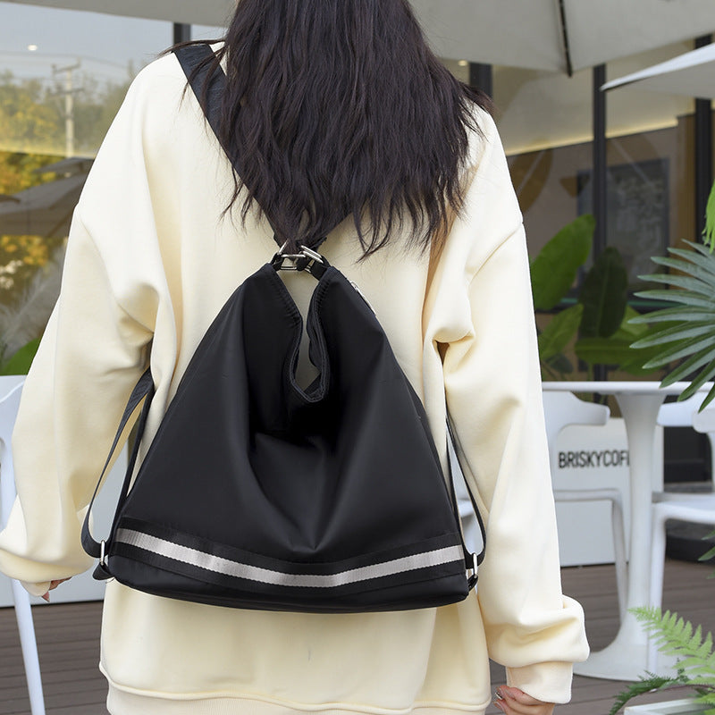 Women's Simple Large Capacity Female Junior High Backpacks