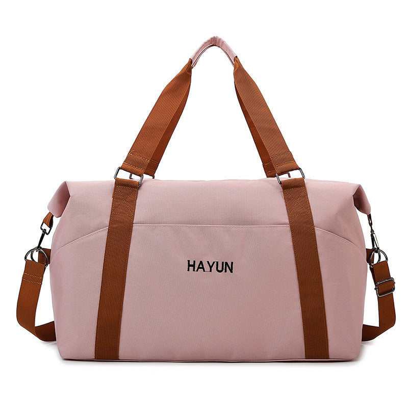 Trip Female Simple Lightweight Waterproof Clothing Travel Bags