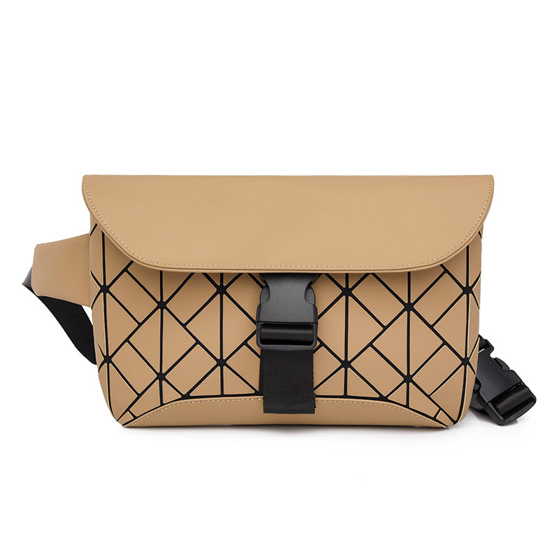 Men's Diamond Design Sense Fashion Trend Korean Bags