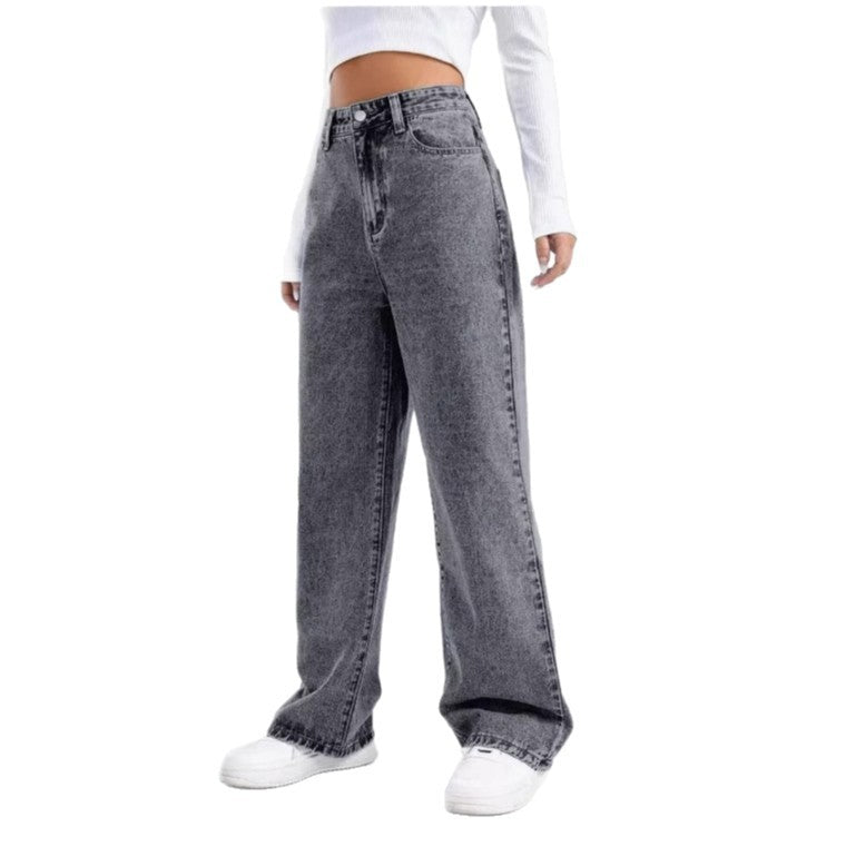 Women's Slouchy Durable Beautiful Russian Tall Jeans