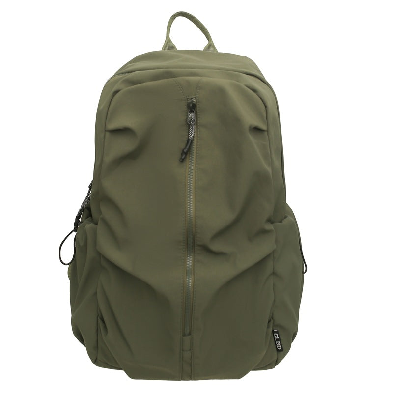 Women's & Men's & Female Junior High Large Capacity Nylon Backpacks