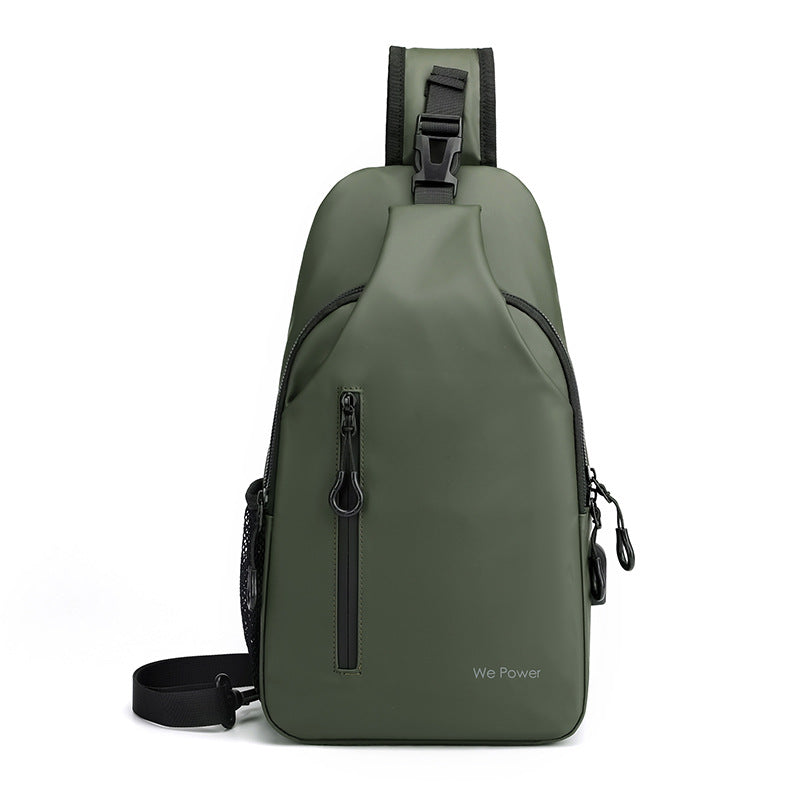 Men's Beautiful Sling Multifunctional Fashion Poor Men's Chest Bags