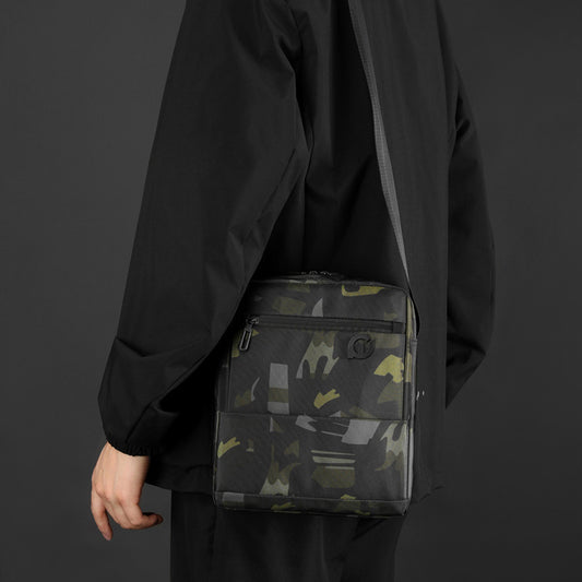 Men's Slouchy Korean Waterproof Haversack Pouch Men's Shoulder Bags