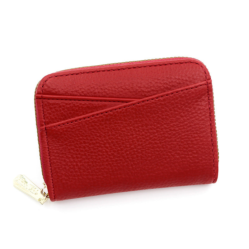 Shell Shape Hand Holding Large Capacity Card Holder