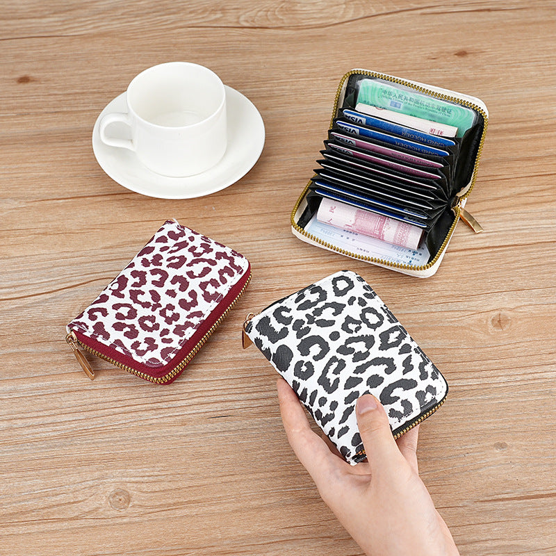 Women's High-grade Large Capacity Integrated Exquisite Bank Card Holder