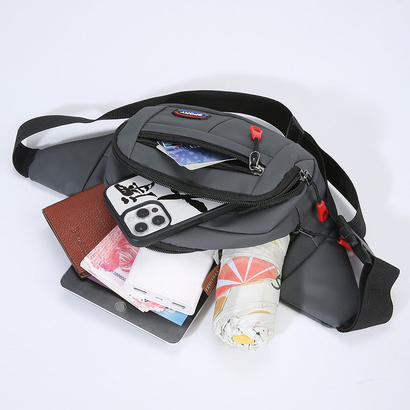 Men's Trendy Fashion Vitality Lightweight Urban Simple Men's Chest Bags