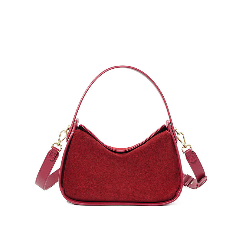 Women's Suede High-grade Genuine Leather Family Bags