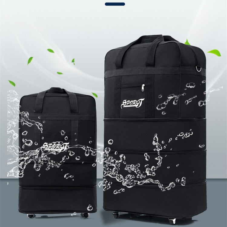 Folding Air Consignment Extended Boarding Oxford Bags