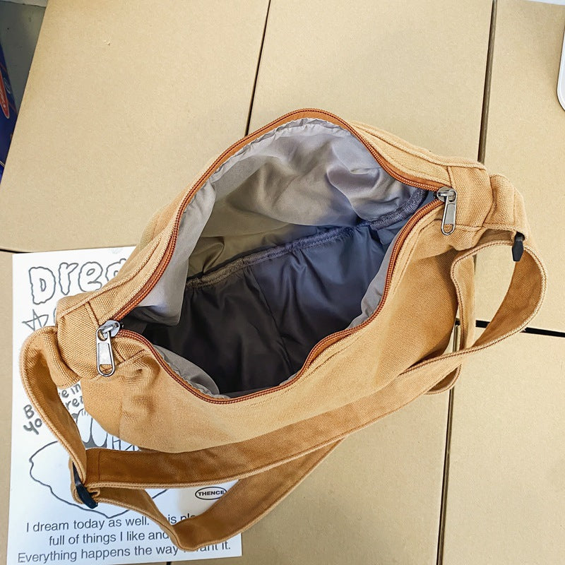 Canvas Can Speak Loudly To Our Material Stable Crossbody Bags