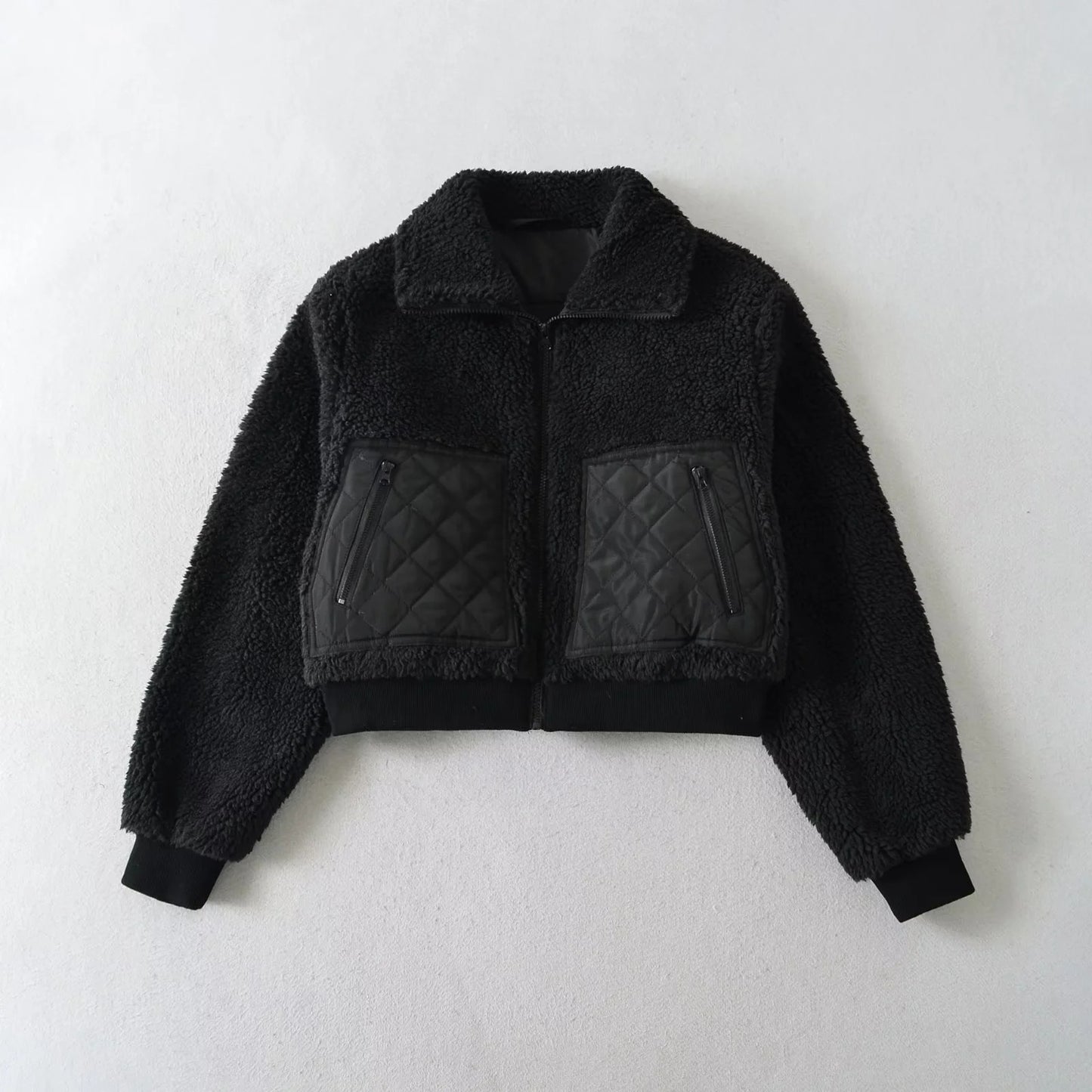 Imitation Lamb Wool Thick Warm Fashionable Coats
