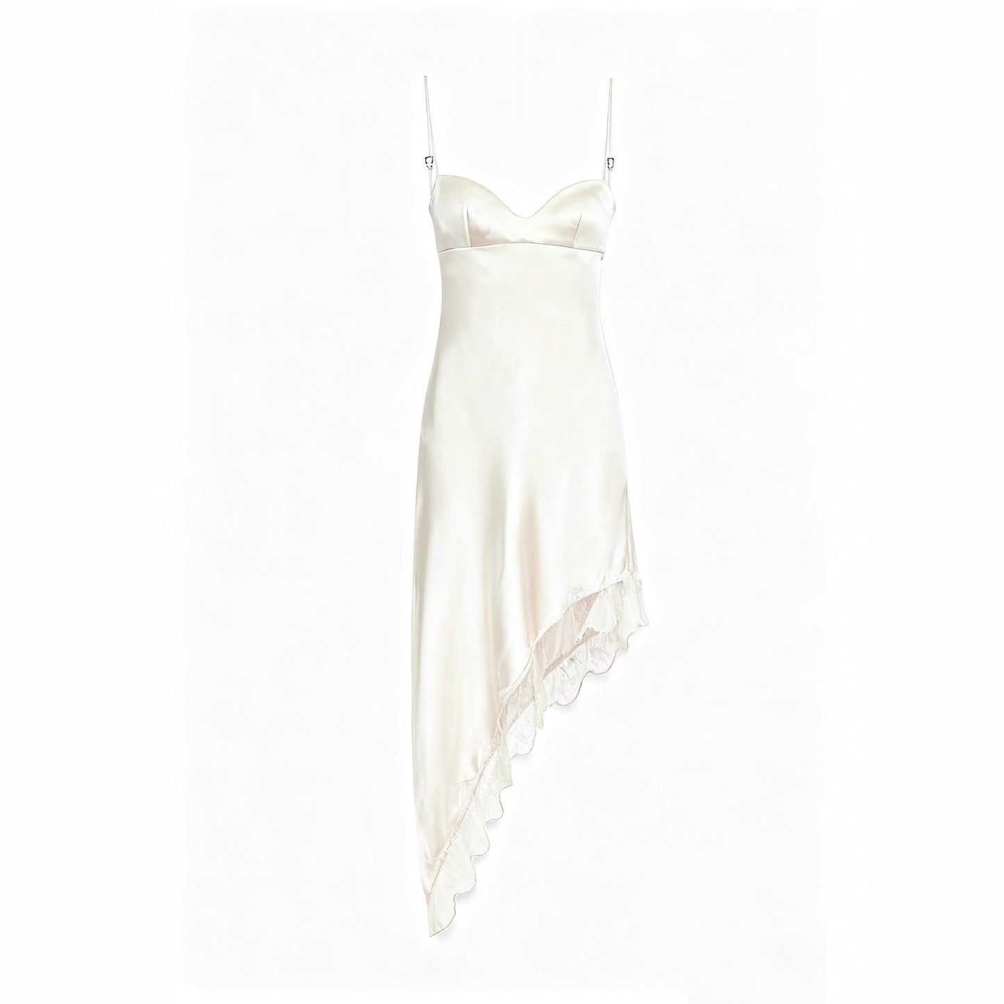 Women's Lace Silk Satin Sexy Slip Home Dress