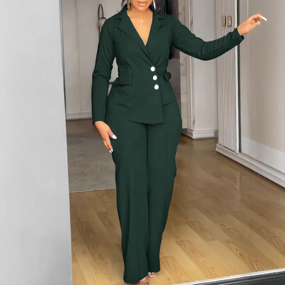 Commuter Wear Female Slimming Slim Fit Suits