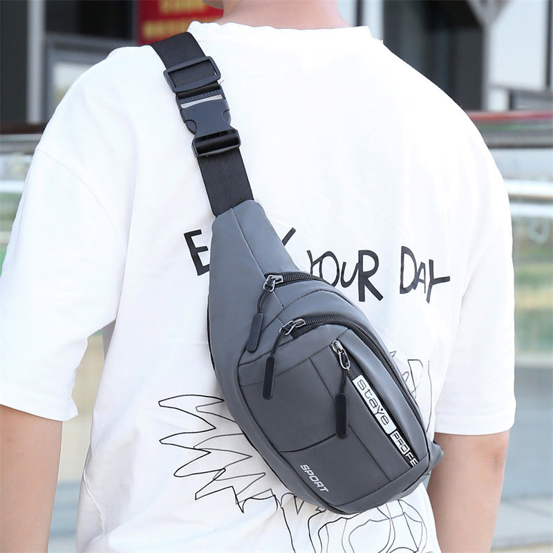 Men's Leisure Cross Body Large Capacity Mobile Men's Waist Packs