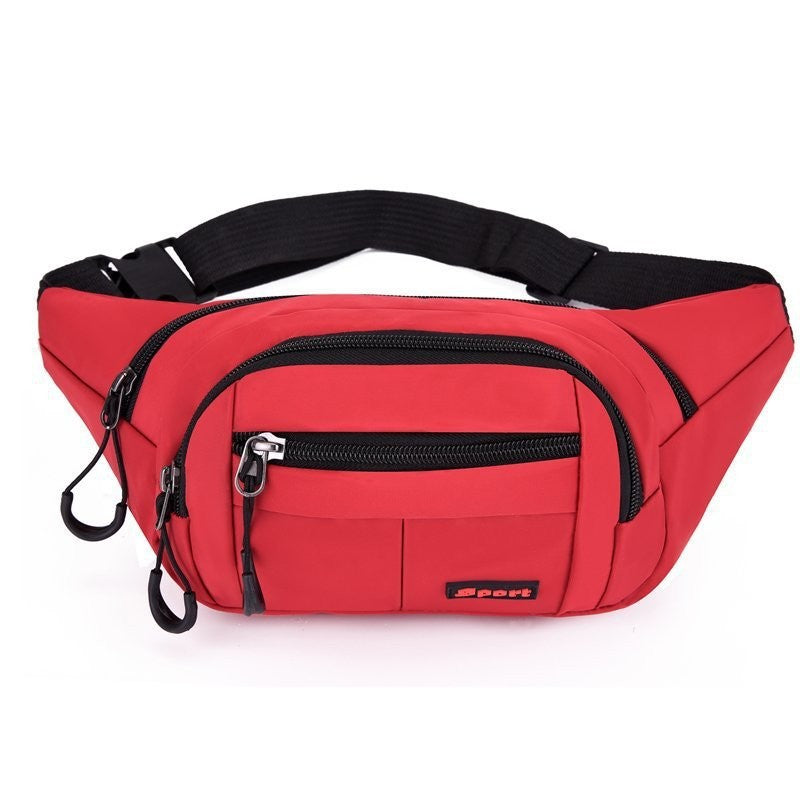 Nylon Fashion Fitness Slanted Cycling Personal Men's Waist Packs