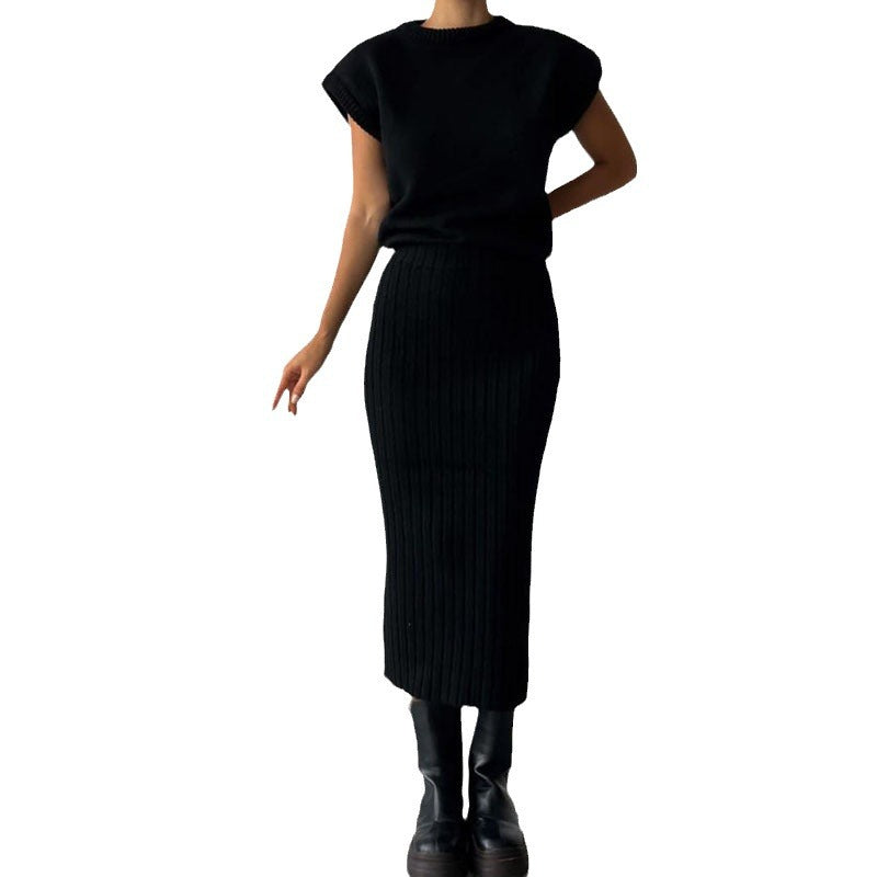 Women's Sleeveless Slim Fit Long Dress Fashion Suits