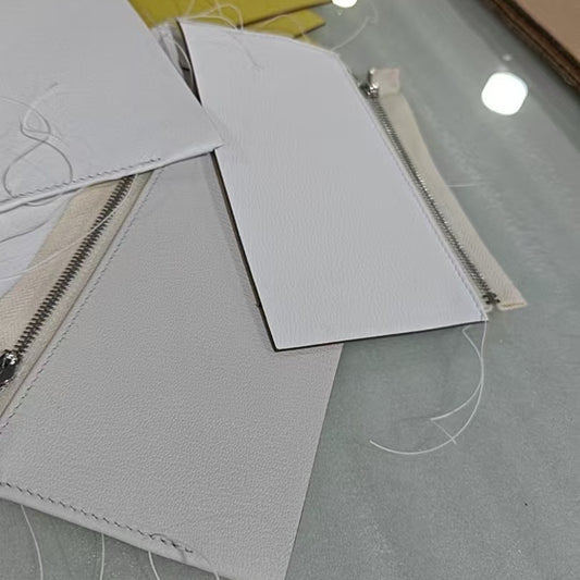 New Vegetable Basket Layer Thickness Cowhide Handbags