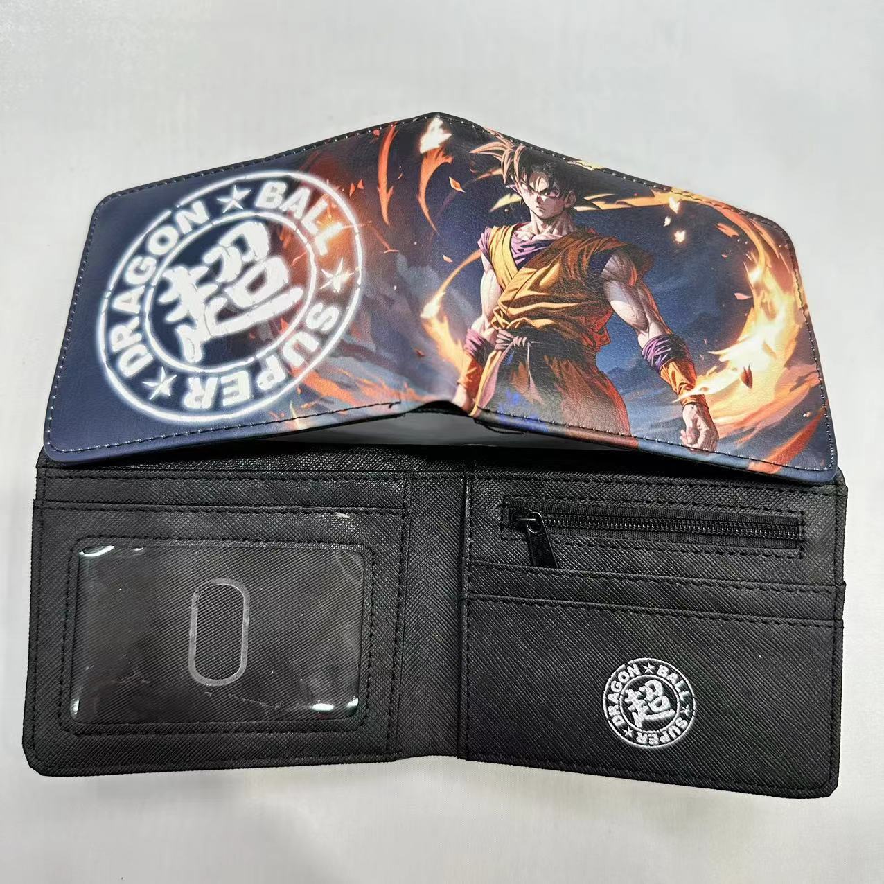 Dragon Ball Short Fold Super Leather Ladies Wallets