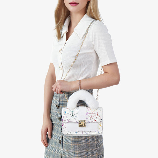 Women's Fashion Plush Good-looking Temperament Leisure Versatile Crossbody Bags