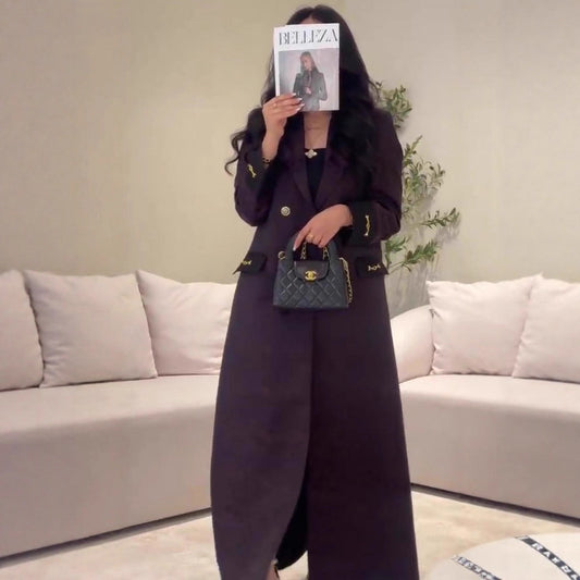 Women's Fashion British Style Trench Mid-length Coats