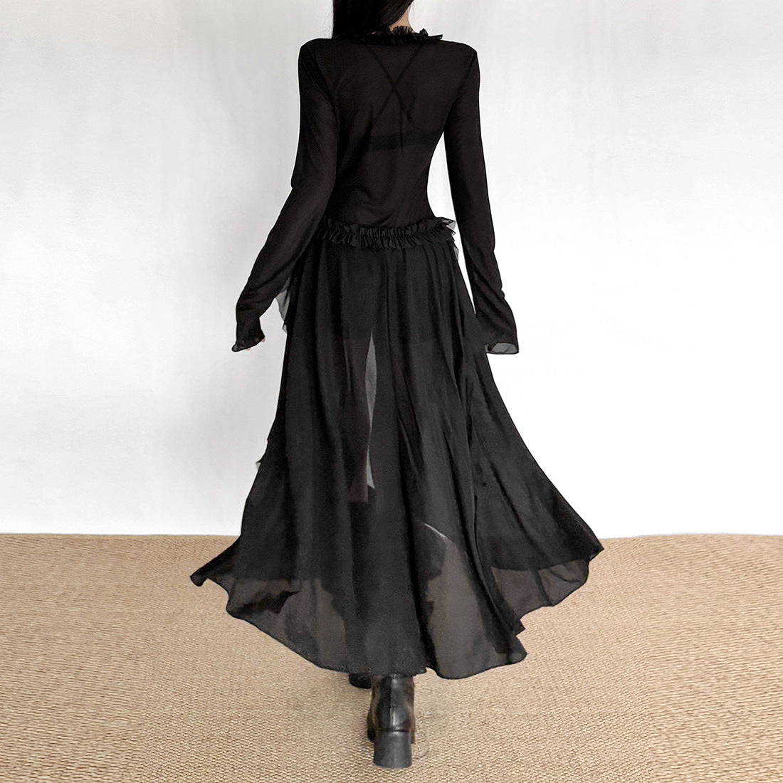 Women's Autumn French Style Gentle Irregular Design Blouses