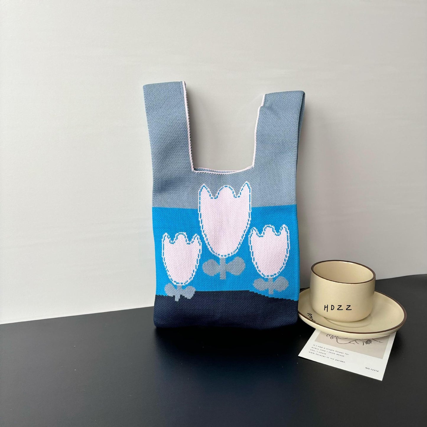 Cartoon Wrist Large Capacity Minority Hand Handbags