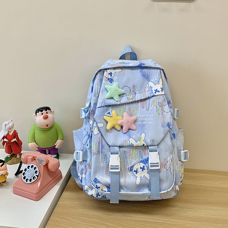 High Female Niche Design Junior Decoration Middle School Students' Schoolbags