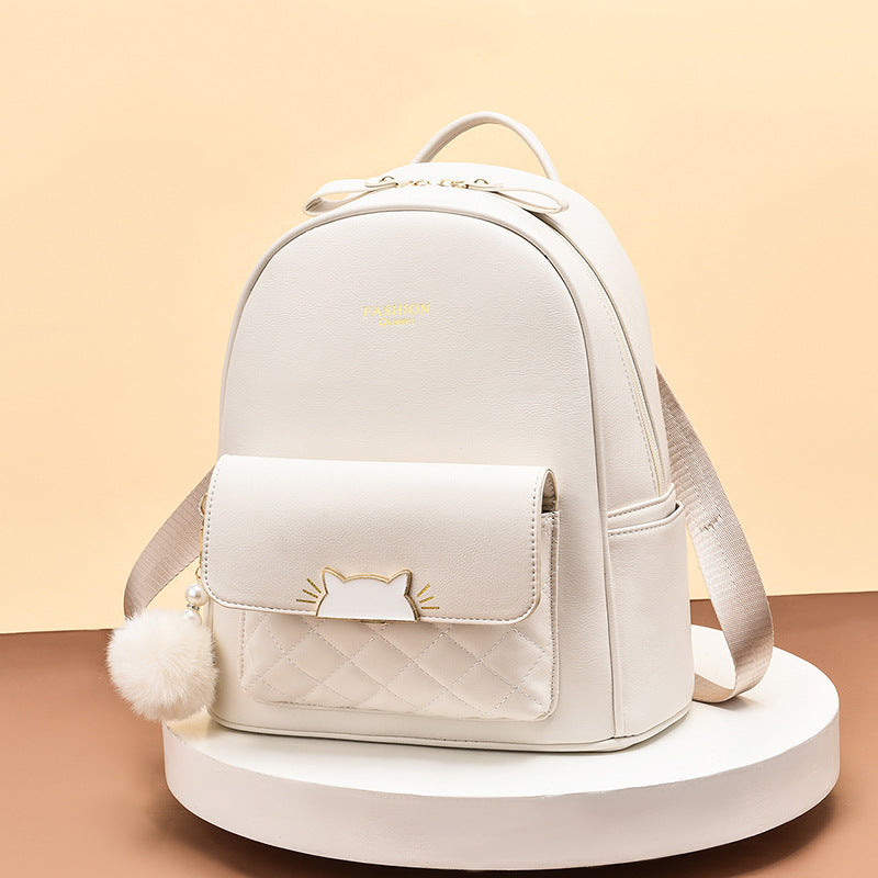 Large Capacity Mom Female Lady Soft Backpacks