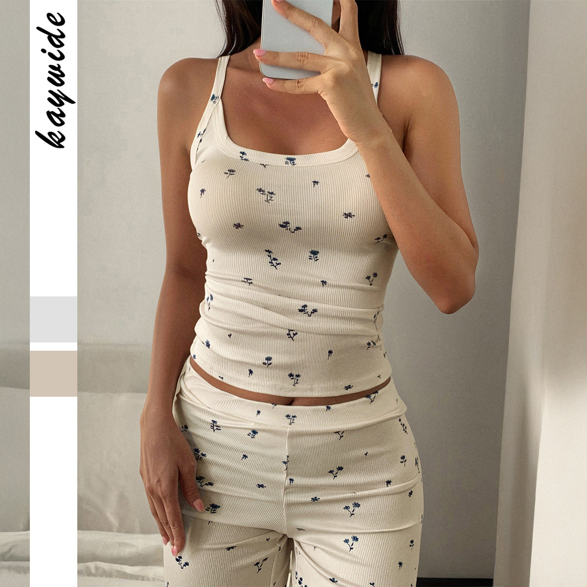 Beautiful Women's Yoga Sports Sling Two-piece Pants