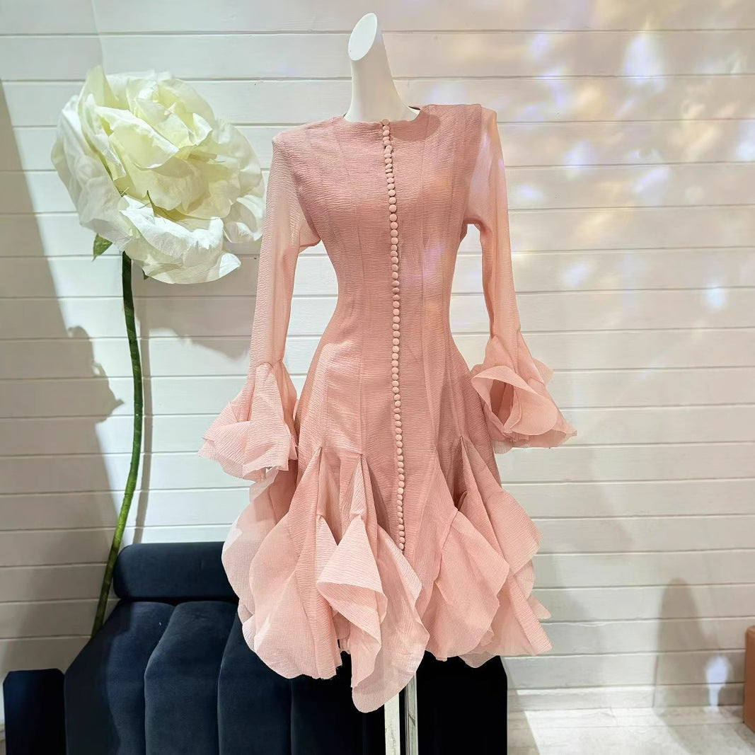 Fit Waist Slimming Sweet Date Dress Dresses