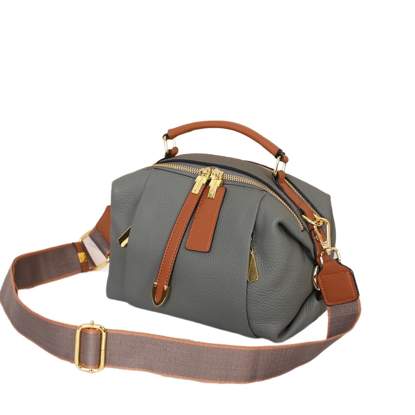 Women's Leather High-grade Retro First Layer Cowhide Handbags