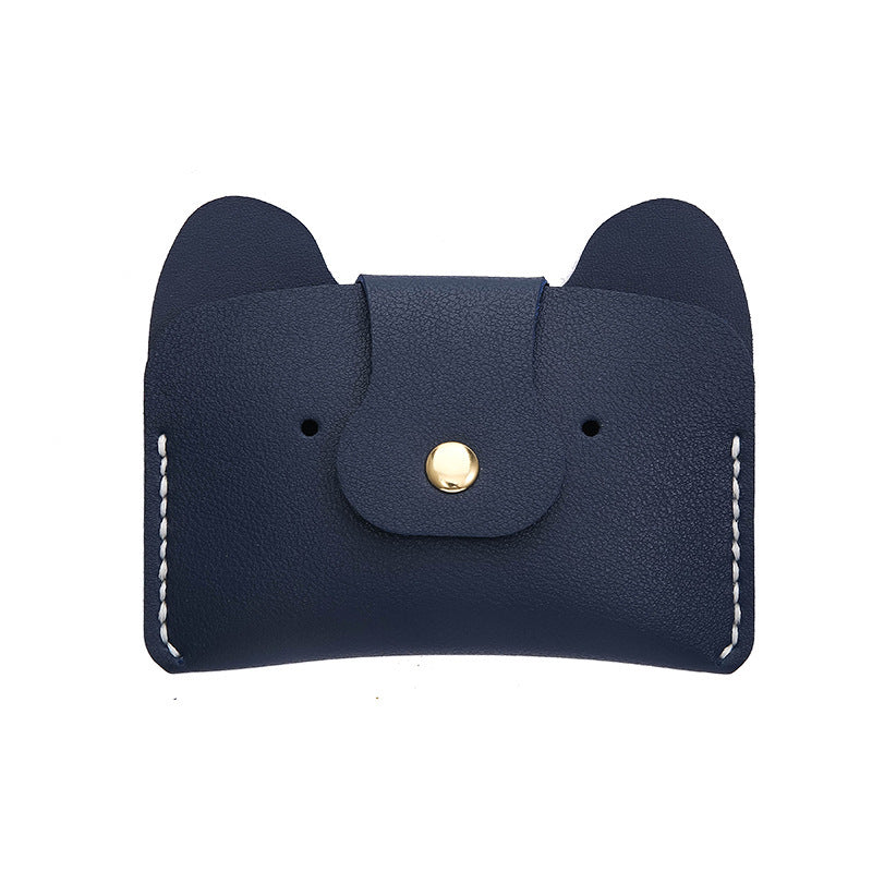 Creative Handmade Simple Compact Animal Cute Card Holder