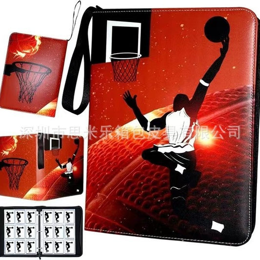Elegant Binder Zipper Book Game Collection Card Holder