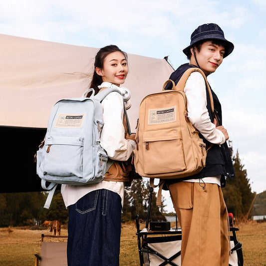 Men's Convenient Computer Leisure College Junior High Backpacks