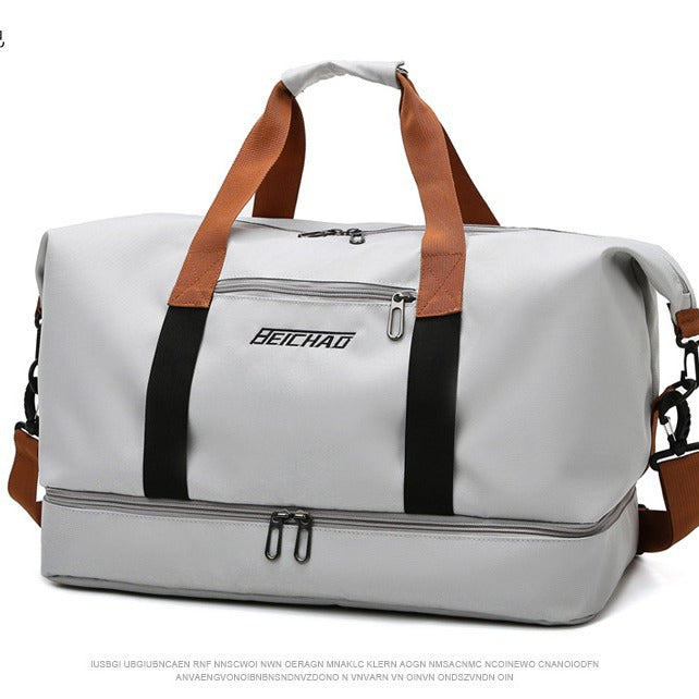 Women's & Men's & Yoga Fitness Dry Wet Separation Travel Bags