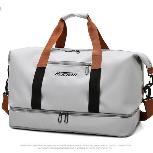 Women's & Men's & Yoga Fitness Dry Wet Separation Travel Bags