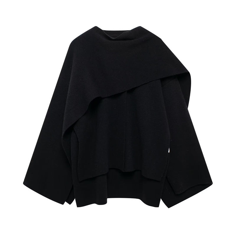 Women's Autumn Fashion Casual Temperament Cape Coats