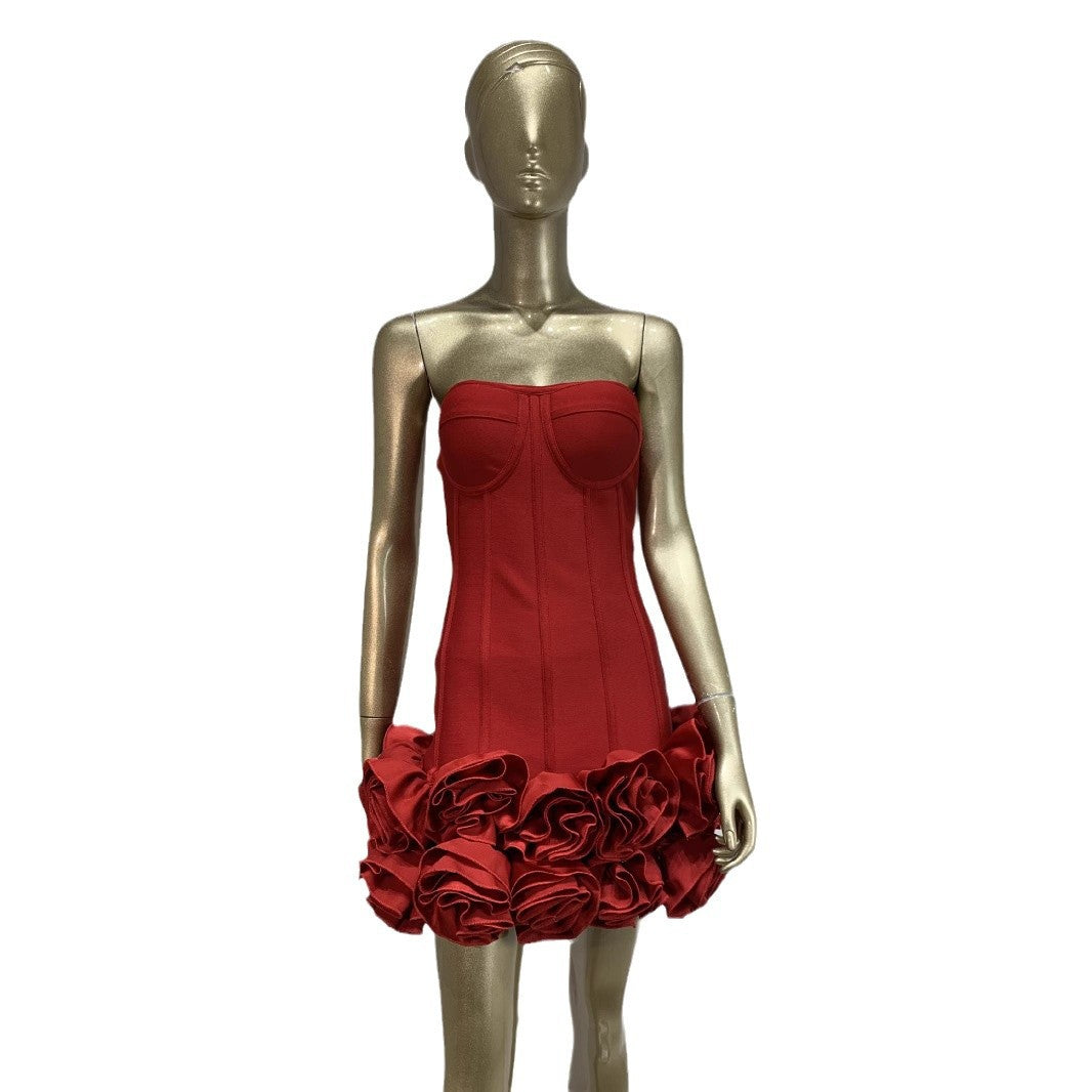 Red Tube Bandage Dress Fashion Sexy Dresses